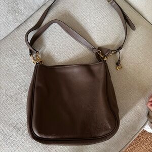 Coach leather crossbody bag